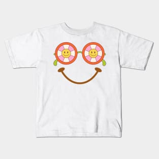 Retro Rainbow Kids T-Shirt